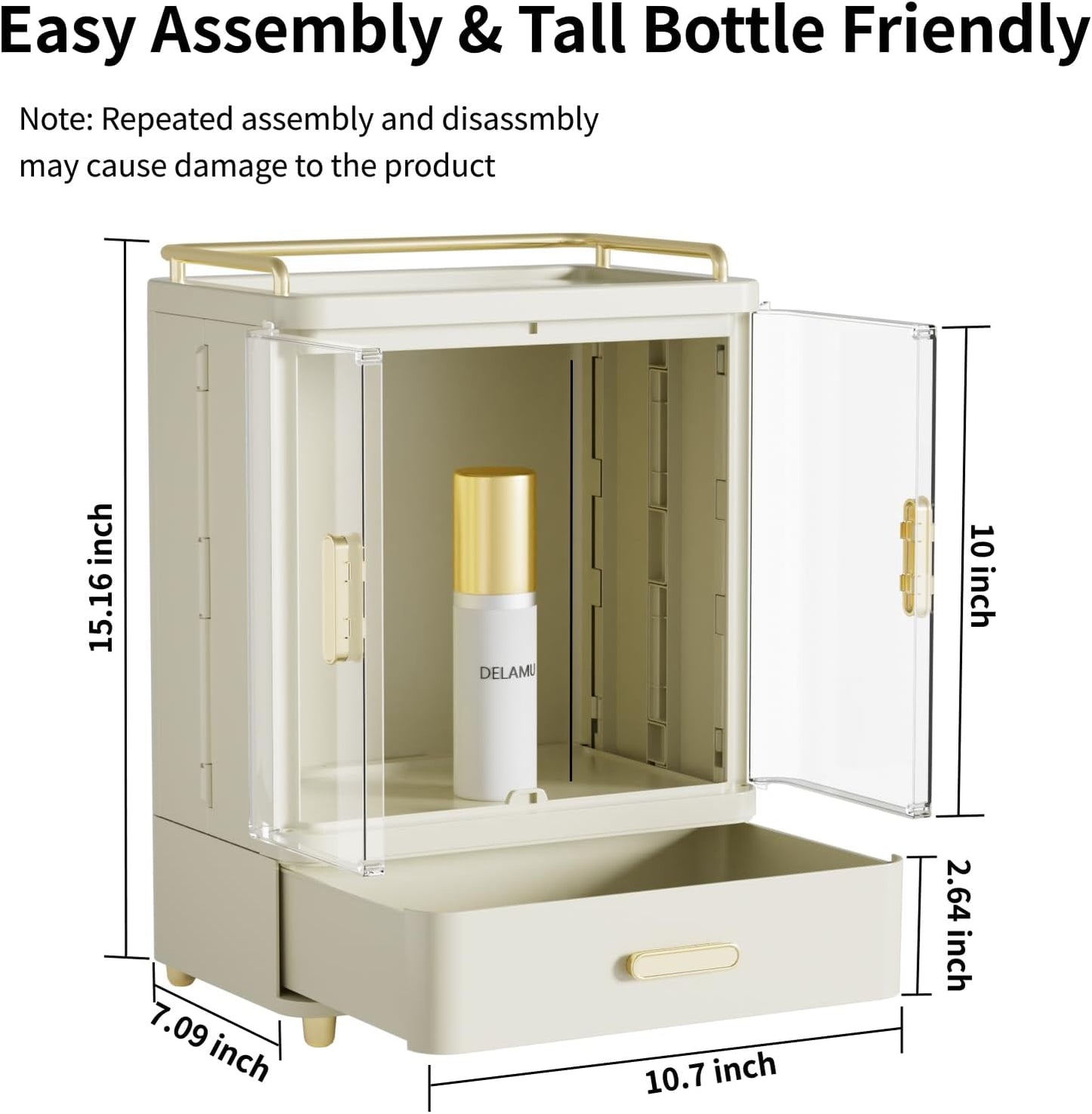 Folding Makeup Organizer
