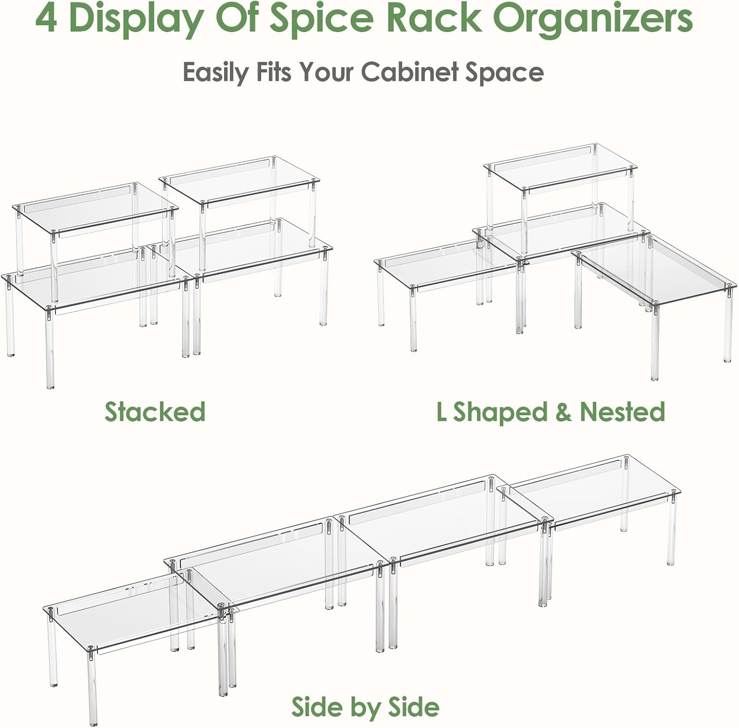 Acrylic Shelf Riser