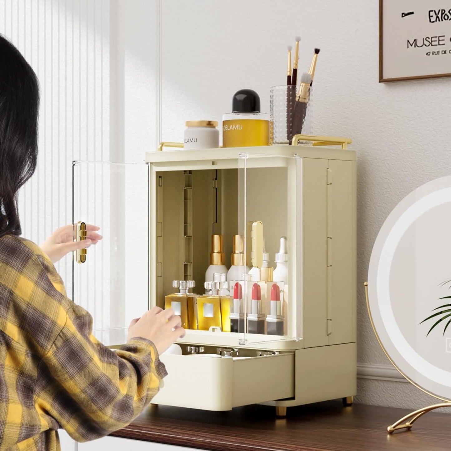 Folding Makeup Organizer