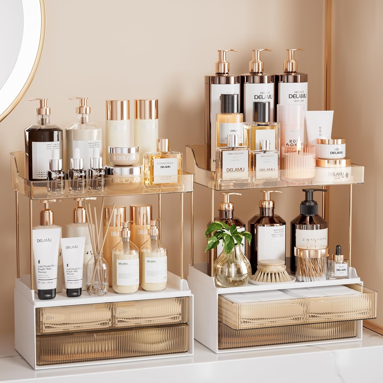 2 Pack Countertop Organizer