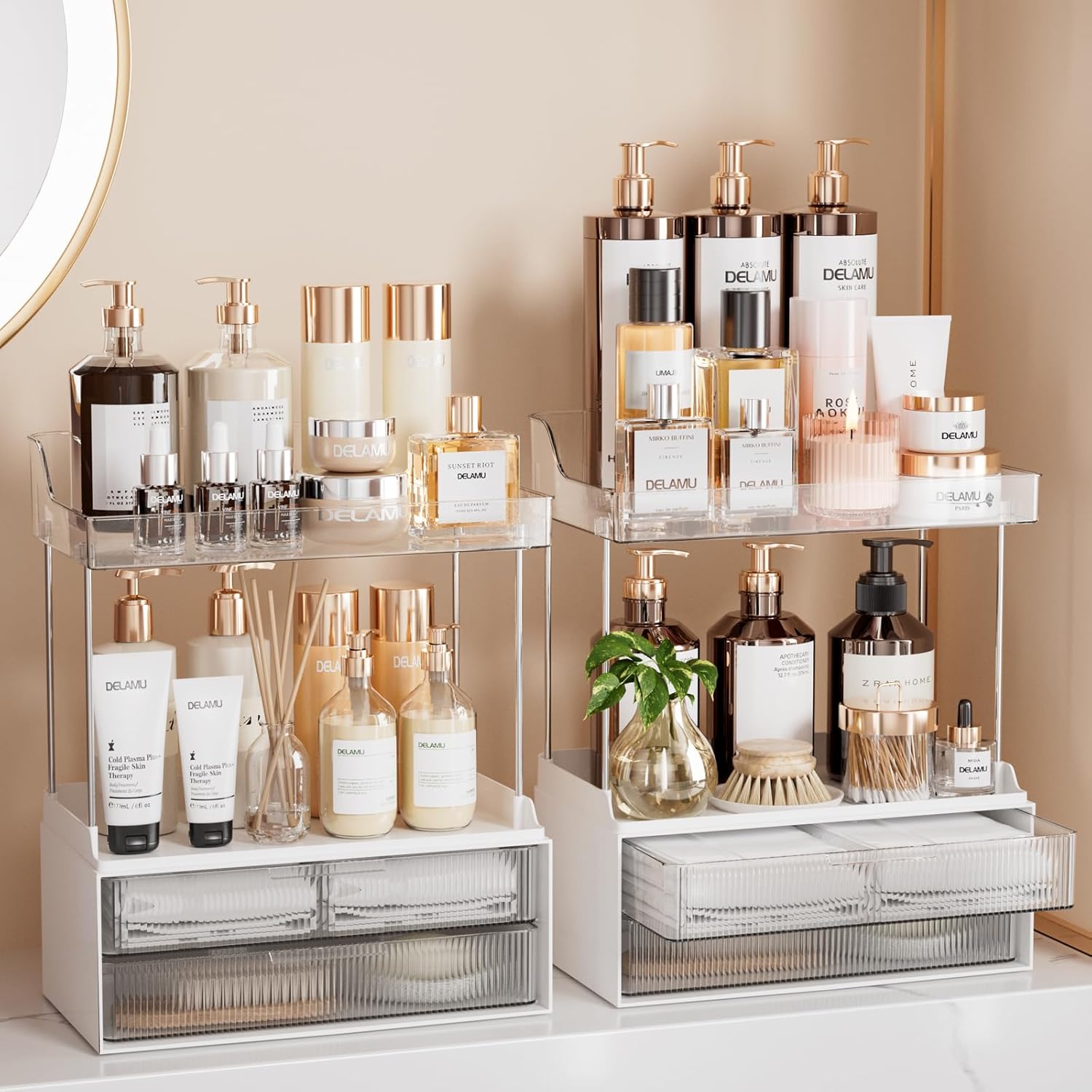 2 Pack Countertop Organizer