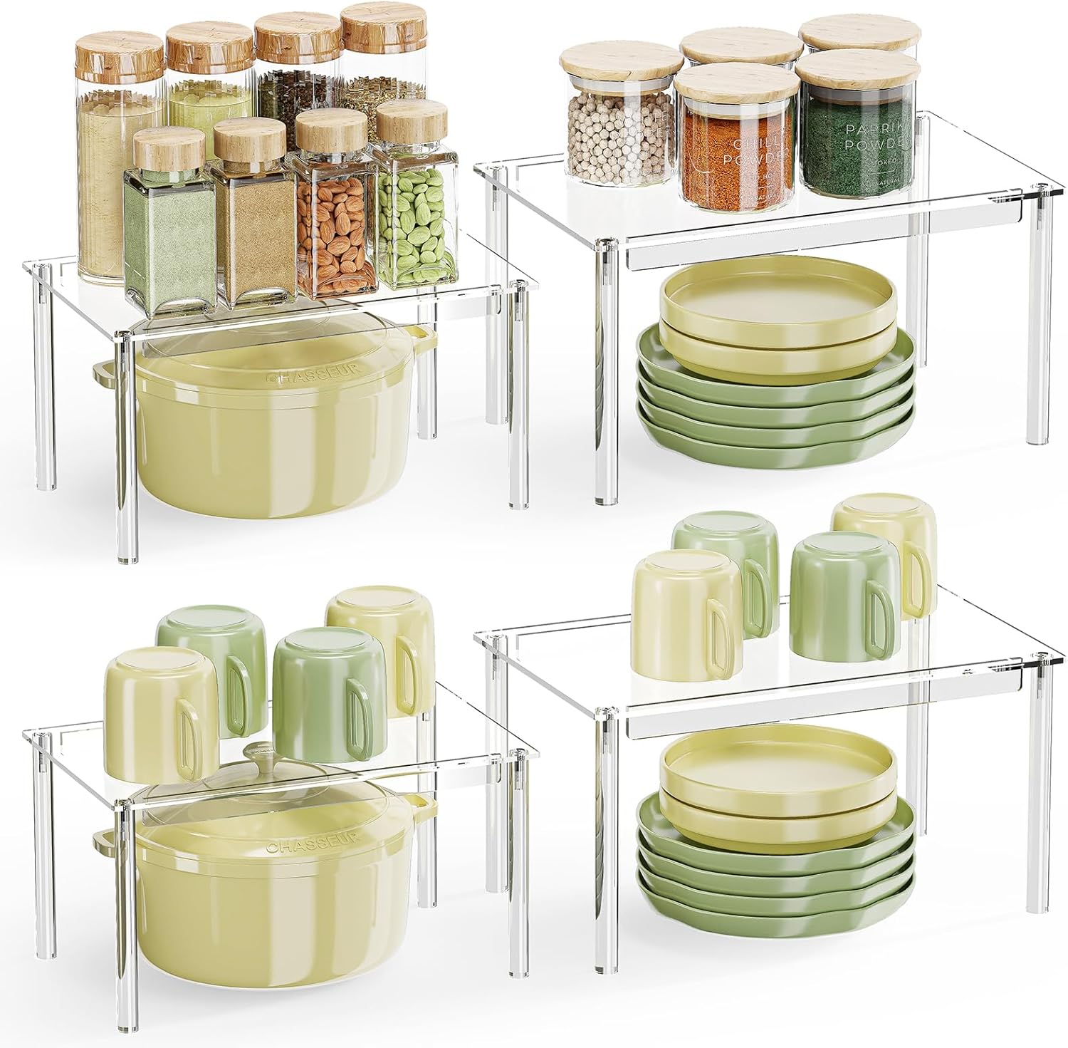 Acrylic Shelf Riser