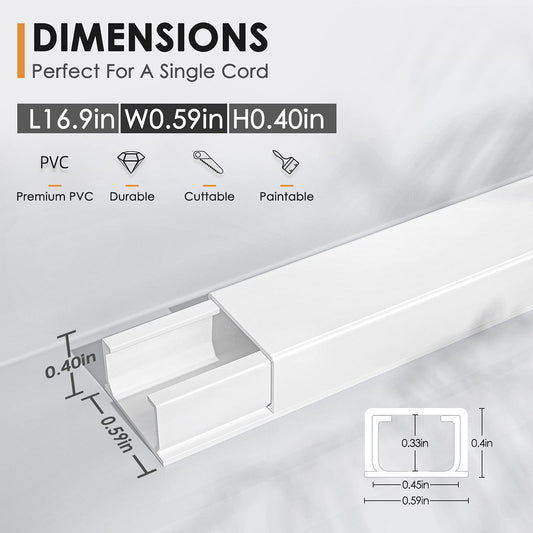 254in Multi-purpose Cord Cover