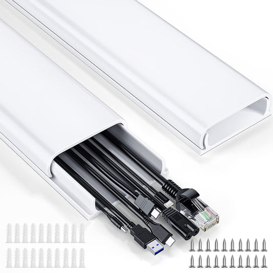 62.8" Paintable Wall Cable Raceway