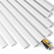 Delamu Cord Hider Cable Hider, 142in L X 0.94in W X 0.47in H