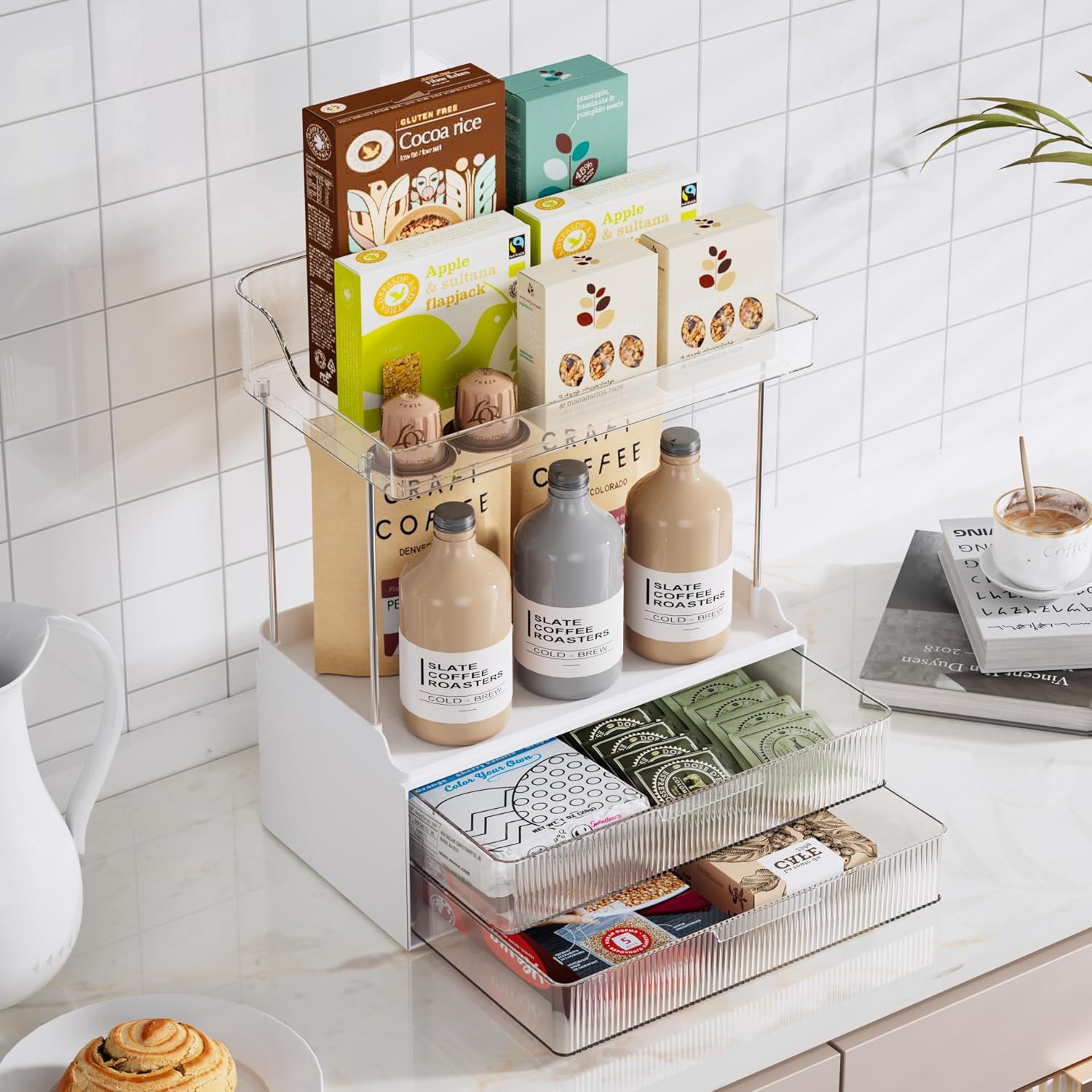 2 Pack Countertop Organizer – DELAMU