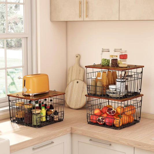 Stackable Wire Basket