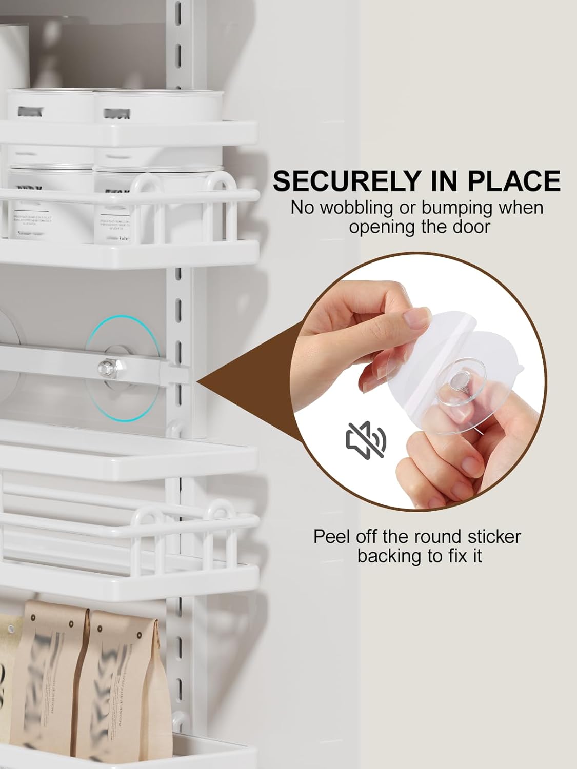 Adjustable Over the Door Organizer