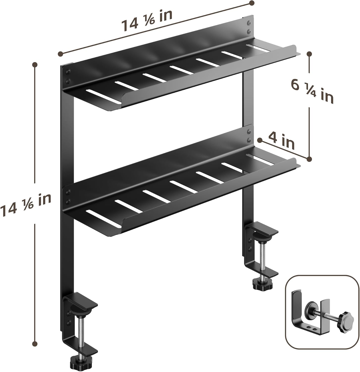 2 Tier Cable Management Tray