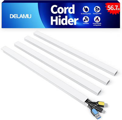 Cord Hider, 56.7in L x 0.95in W x 0.55in H
