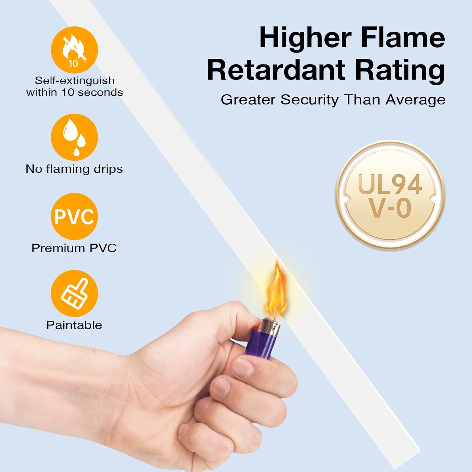 Cord Hider, 56.7in L x 0.95in W x 0.55in H