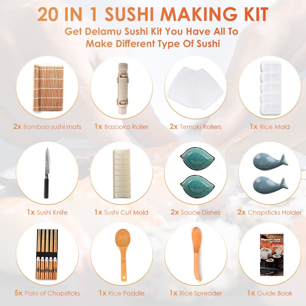 Sushi Making Kit 20 in 1