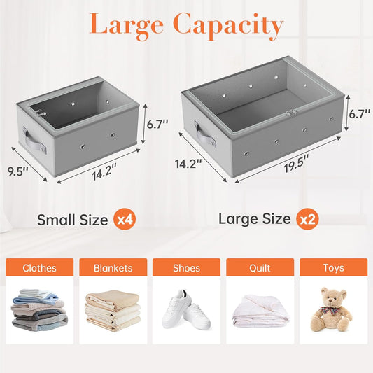 Fabric Under Bed Organizer