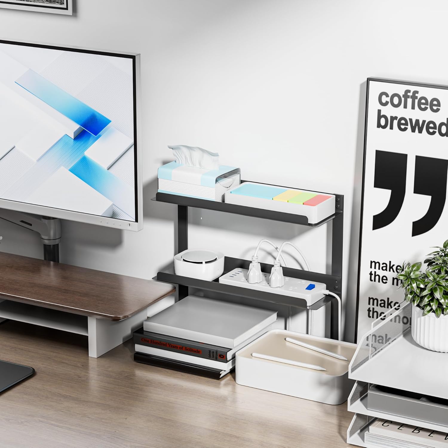 2 Tier Cable Management Tray