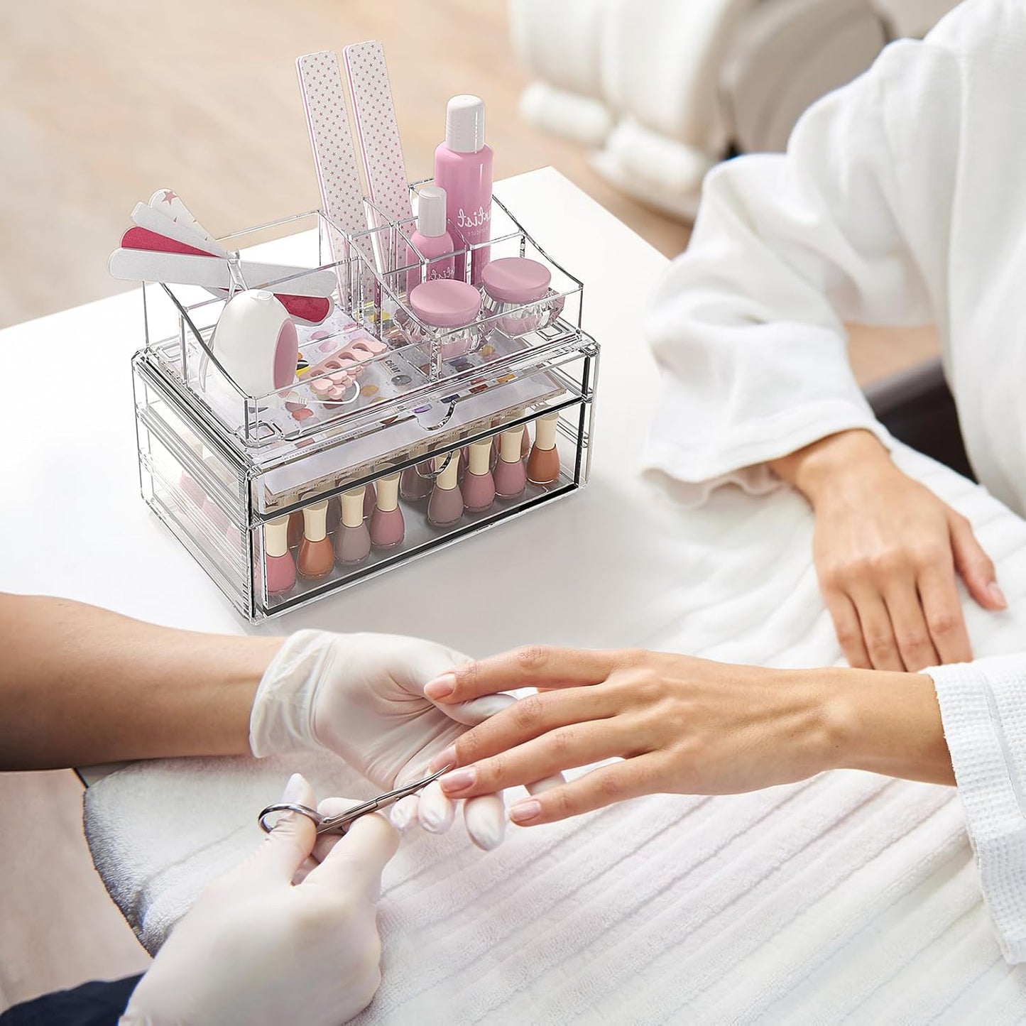 Clear Makeup Organizer