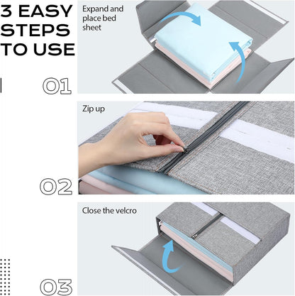 Bed Sheet Organizer