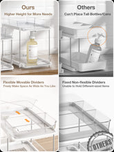 Load image into Gallery viewer, 2 Sets of 2-Tier Multi-Purpose Under Sink Organizers and Storage
