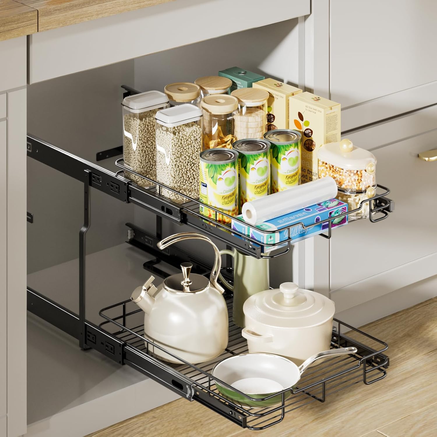 Pull Out Cabinet Organizer