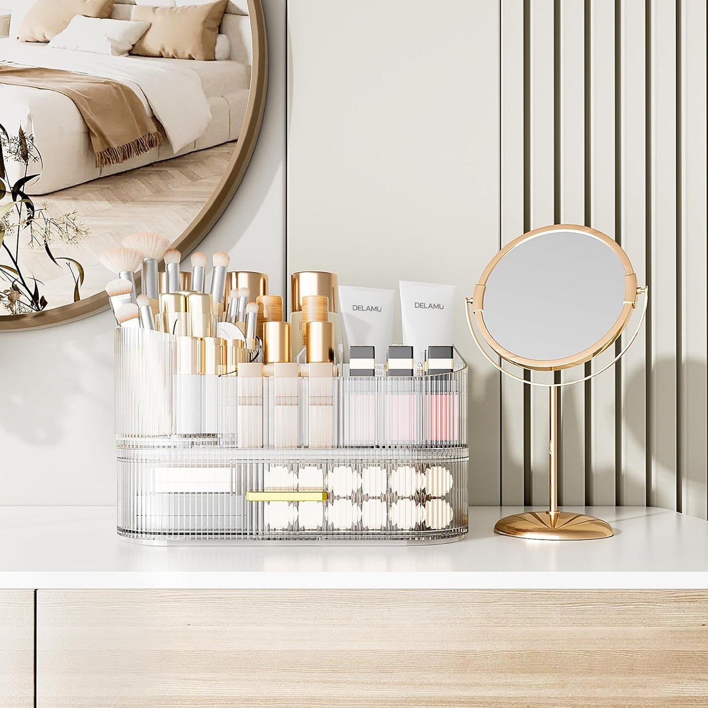 Rotating Makeup Organizer