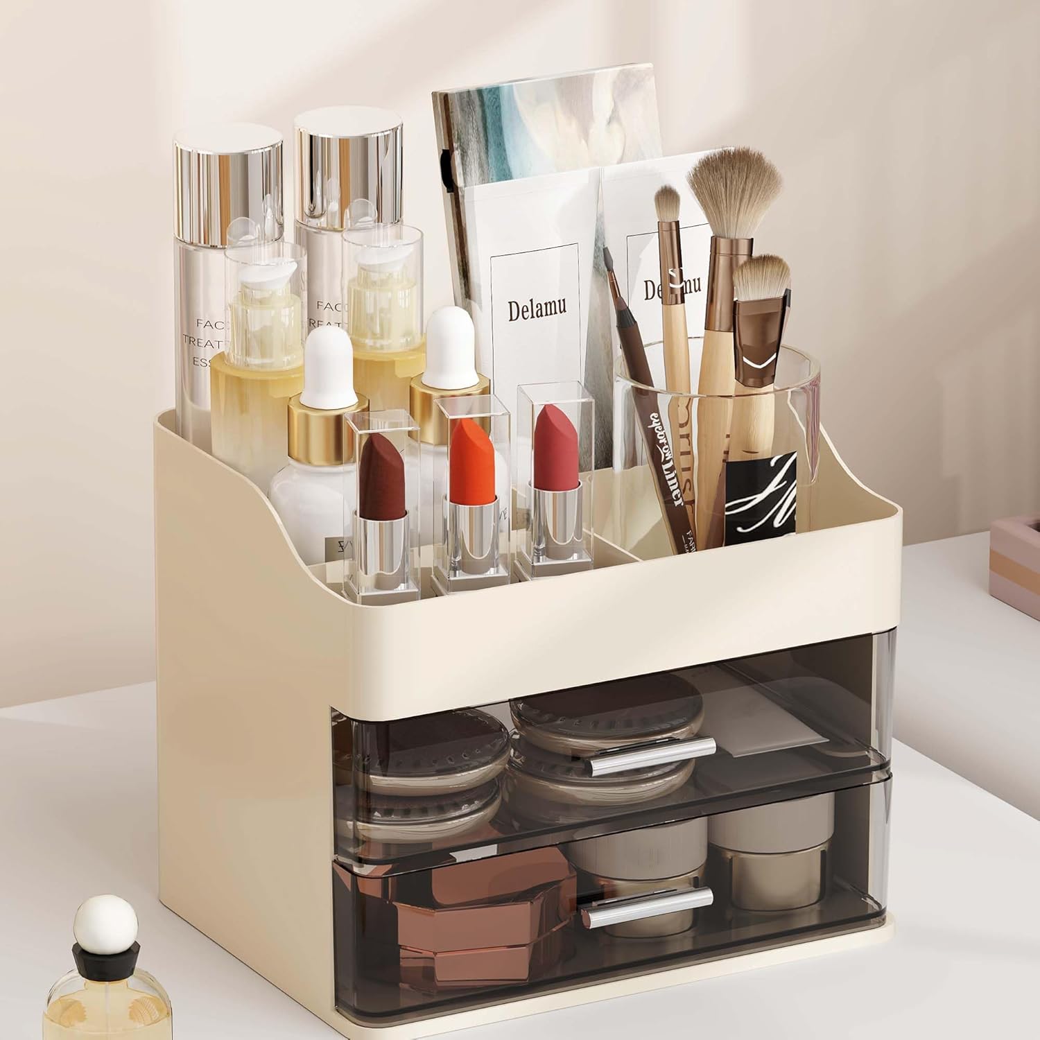 2-Drawers Countertop Organizer