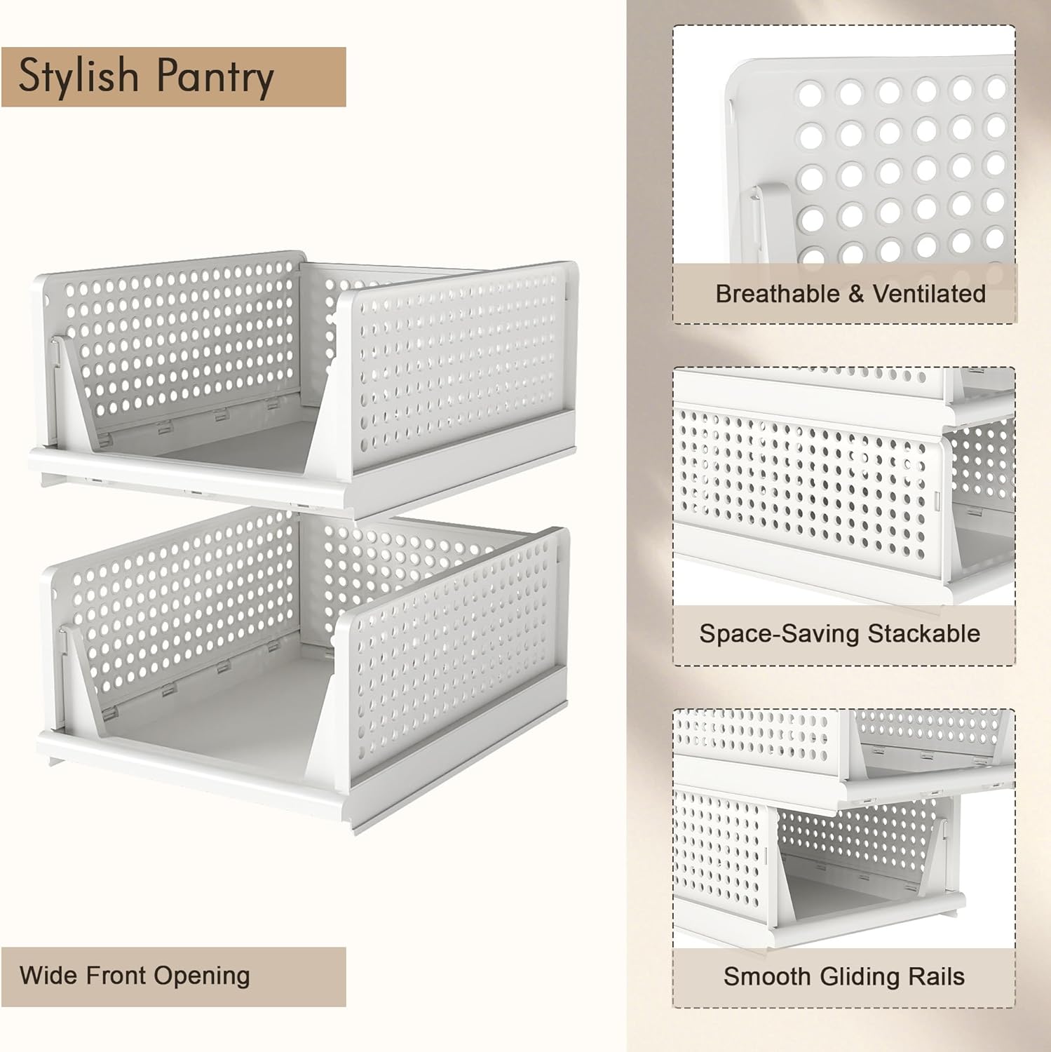 Stackable Storage Basket