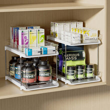 Load image into Gallery viewer, 2 Sets of 2-Tier Multi-Purpose Under Sink Organizers and Storage

