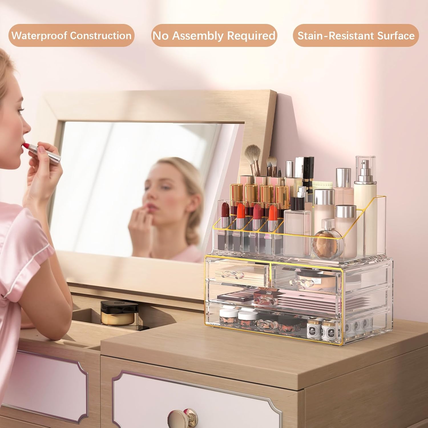Acrylic Countertop Organizer