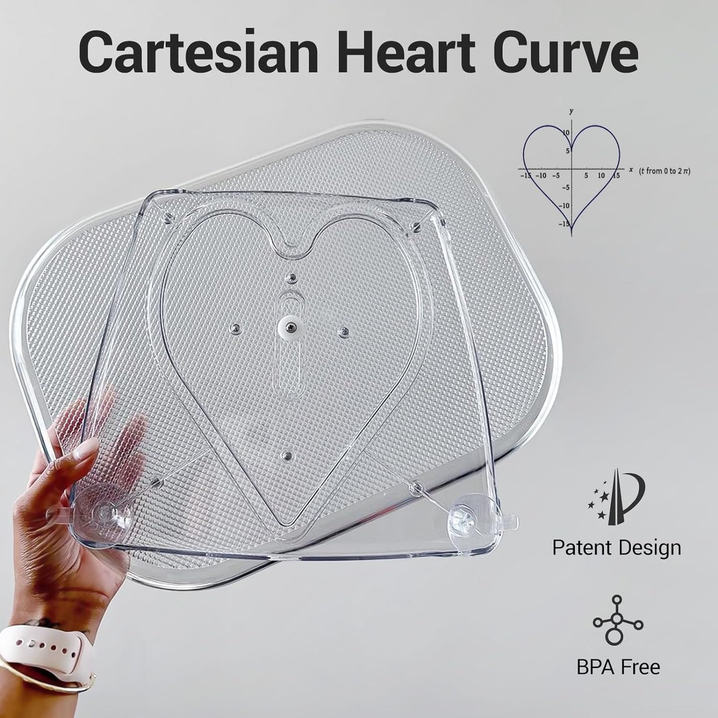 Heart Turntable Organizer