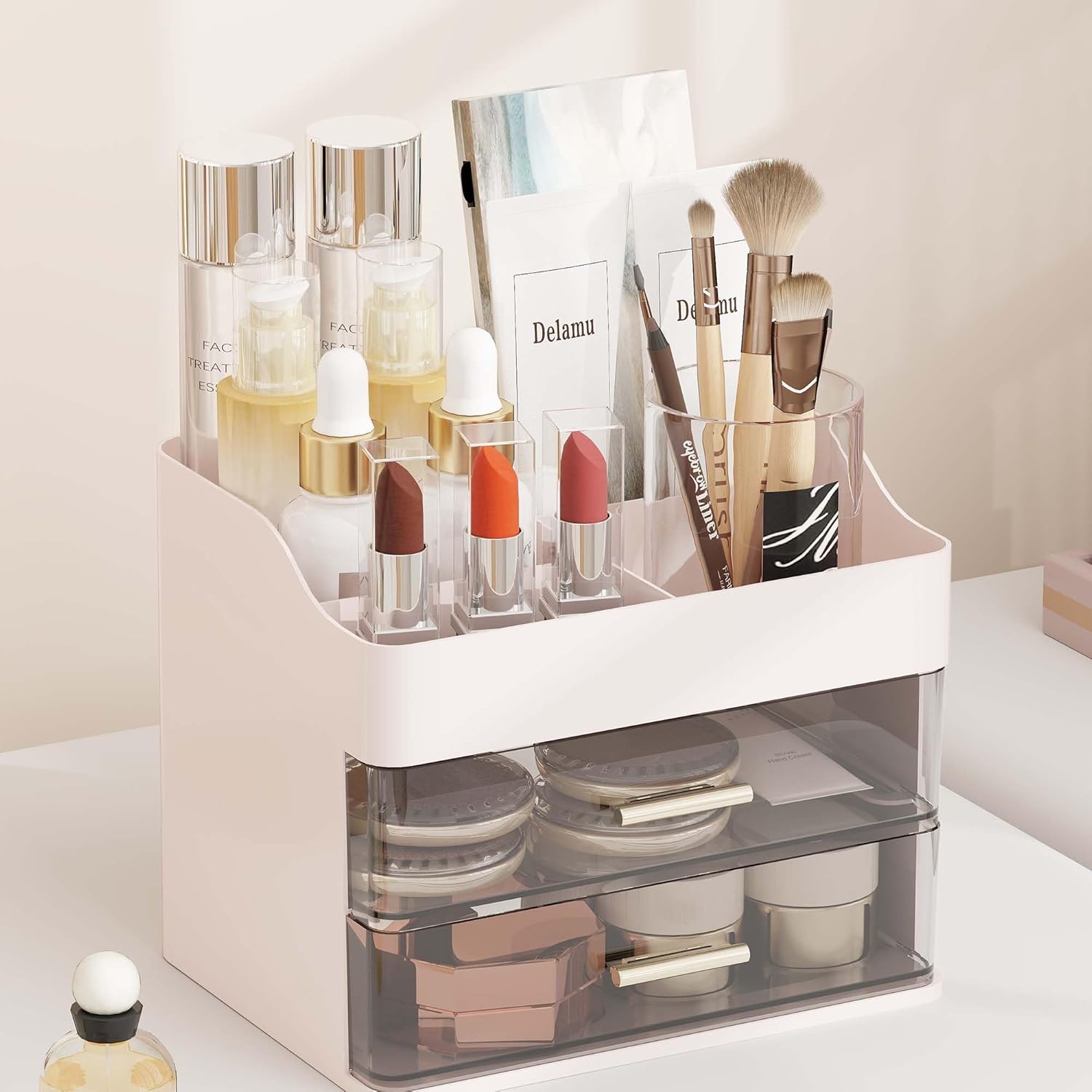 2-Drawers Countertop Organizer