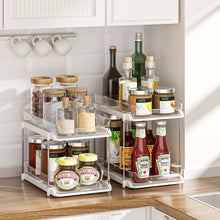 Load image into Gallery viewer, 2 Sets of 2-Tier Multi-Purpose Under Sink Organizers and Storage
