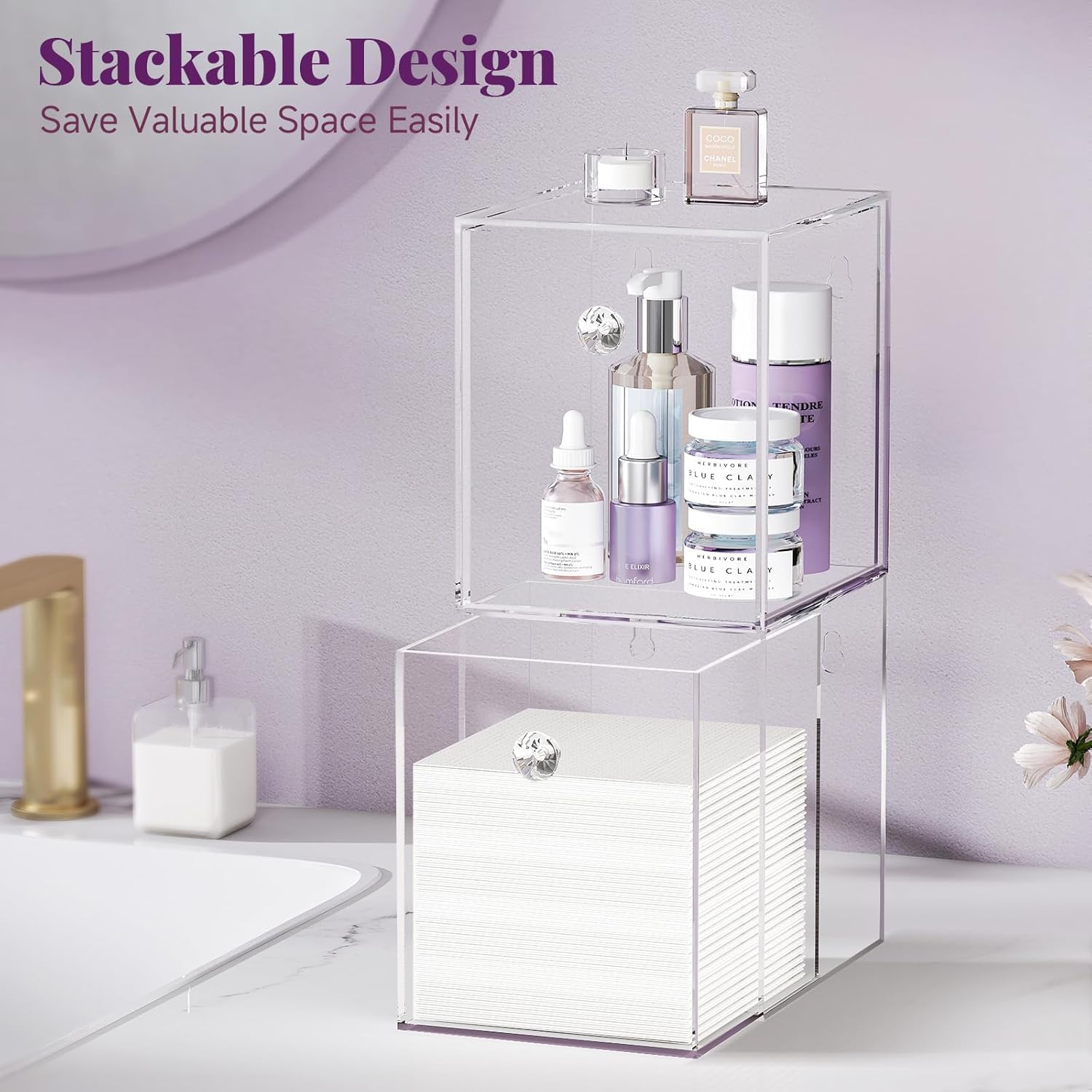 Multipurpose Stackable Drawers