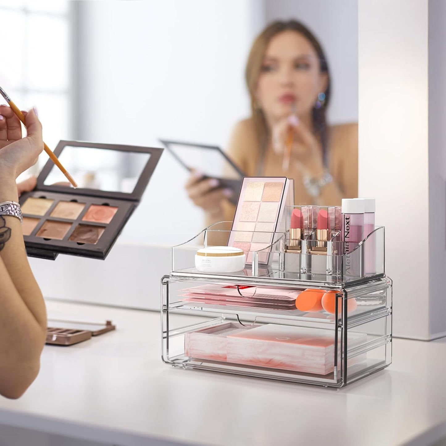Clear Makeup Organizer