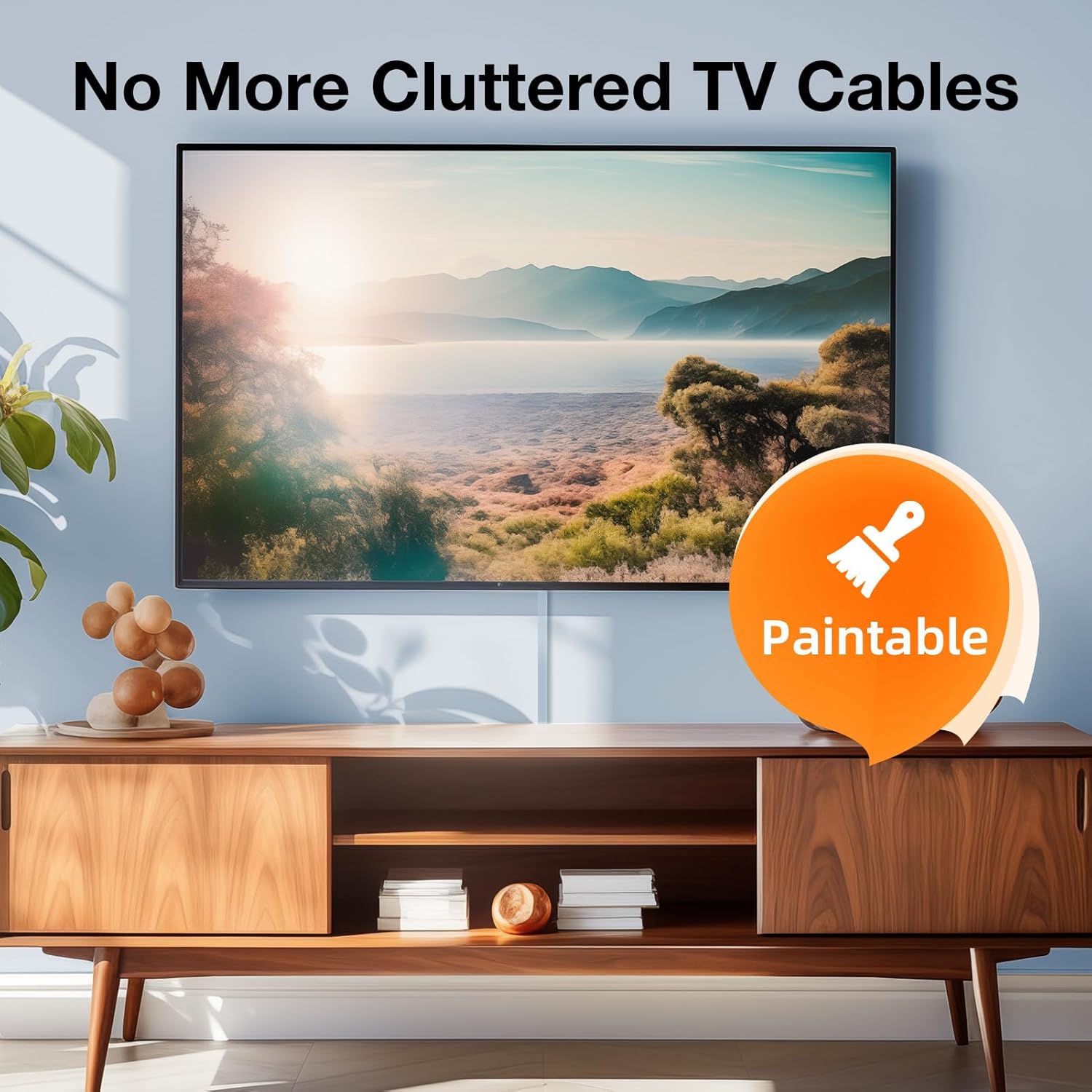 Cord Hider, 56.7in L x 0.95in W x 0.55in H