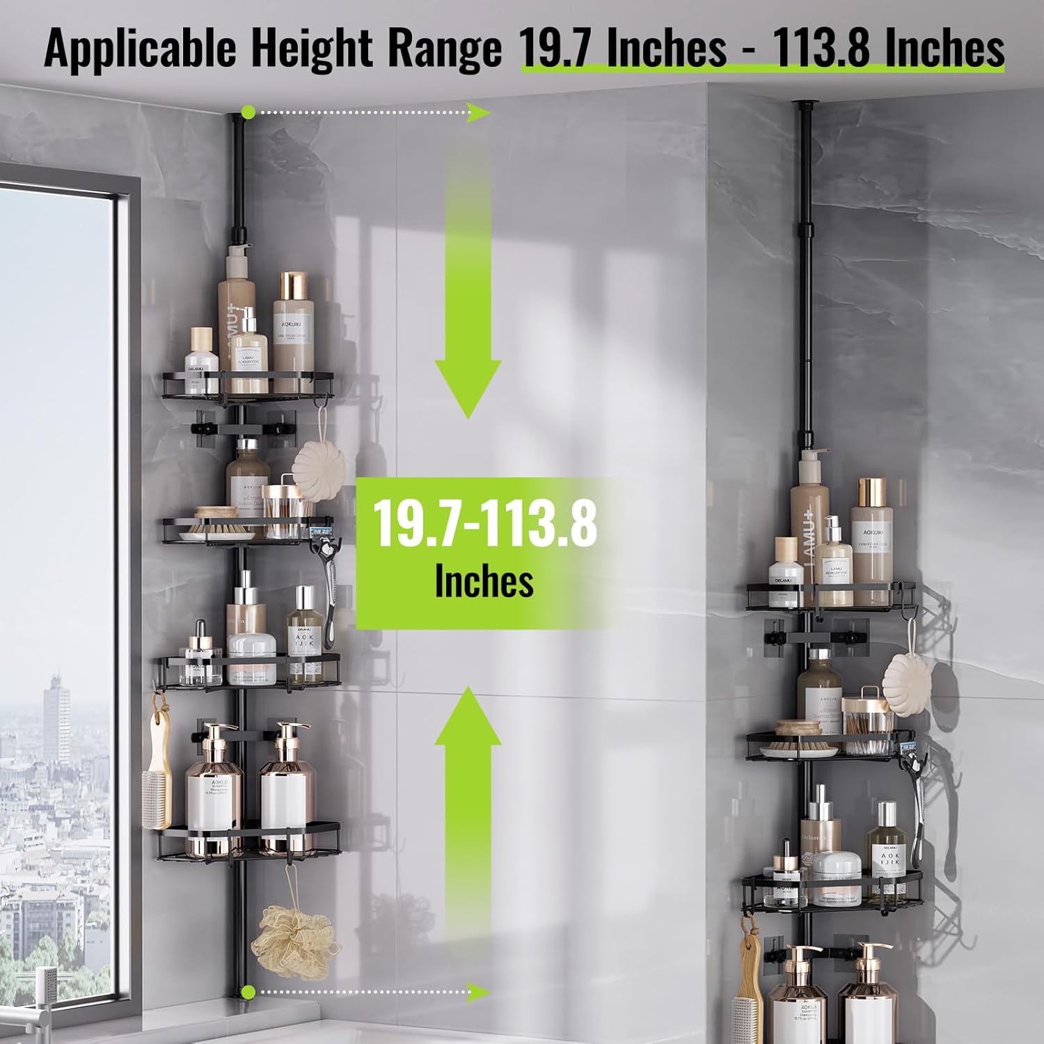 Shower Caddy Tension Pole