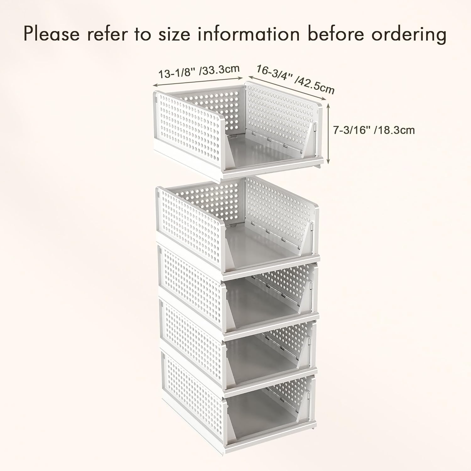 Stackable Storage Basket