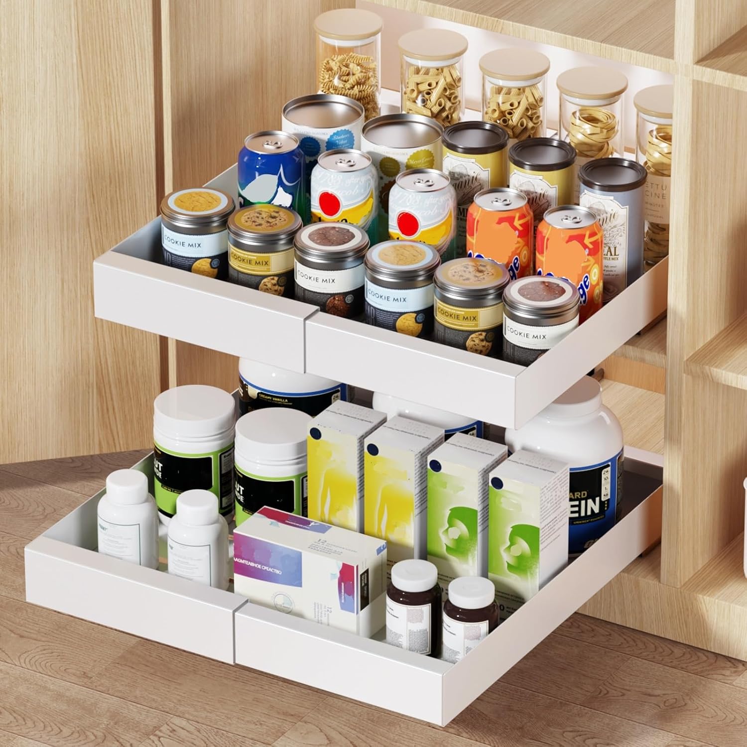 Expandable Pull Out Drawers