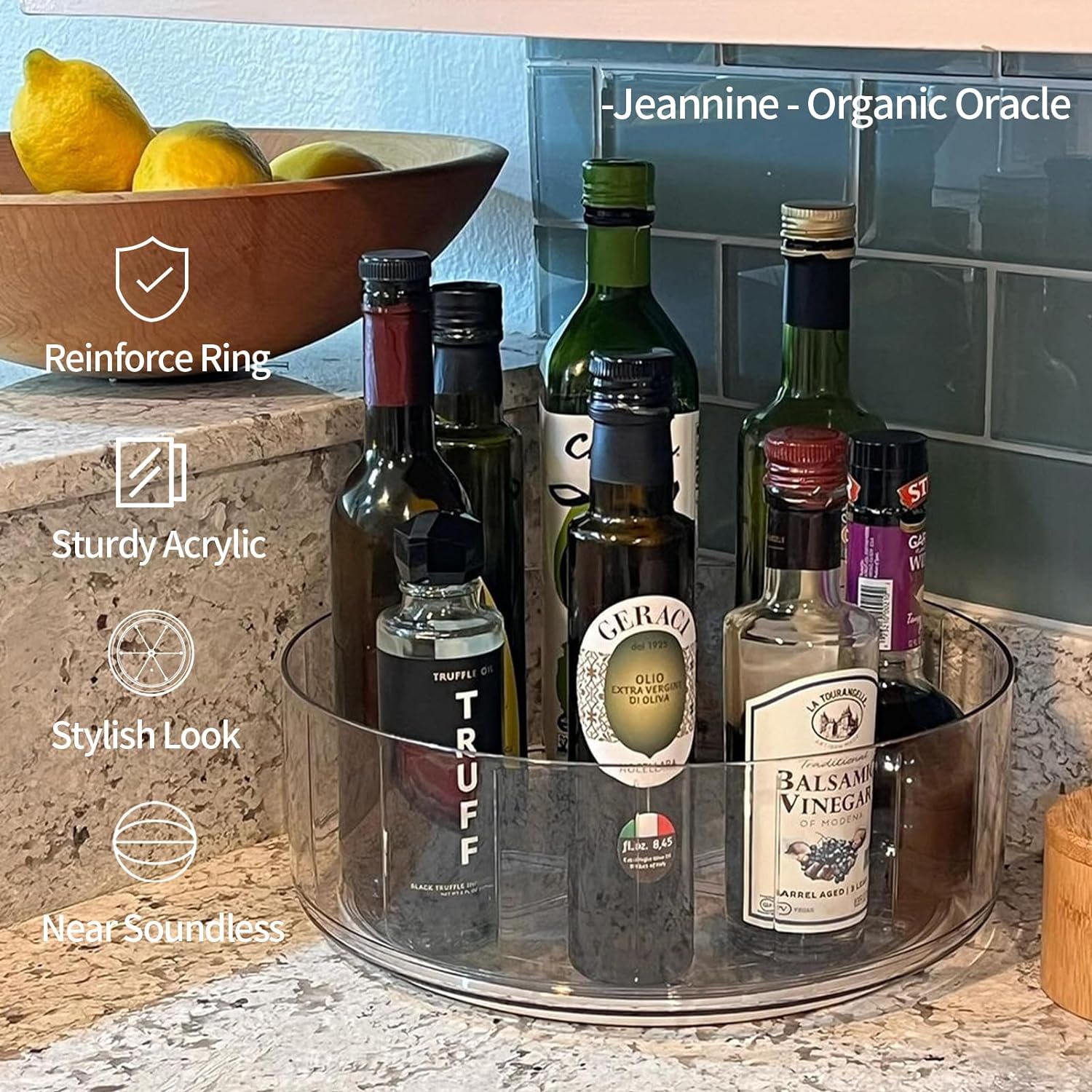 Turntable Spinning Organizer