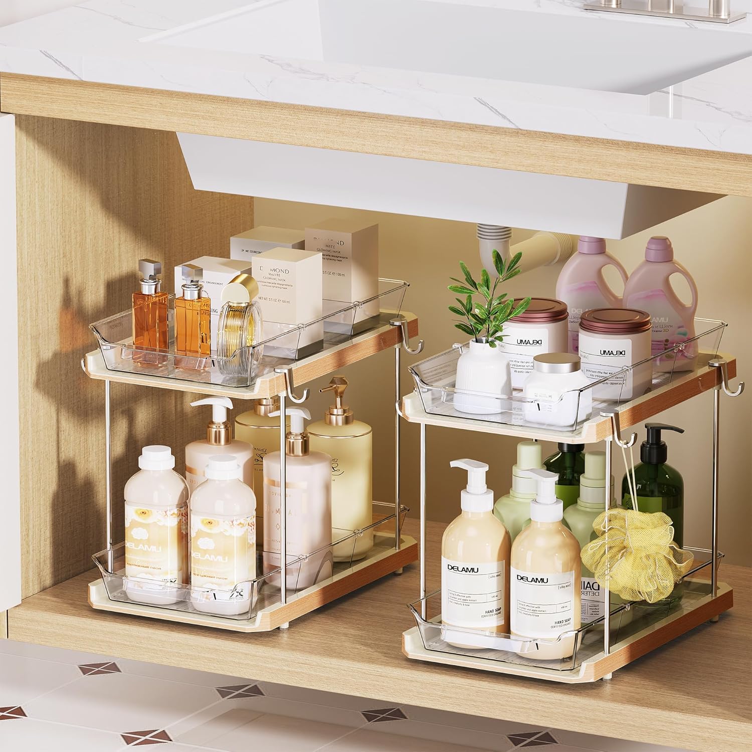 2 Tier Pull Out Organizer