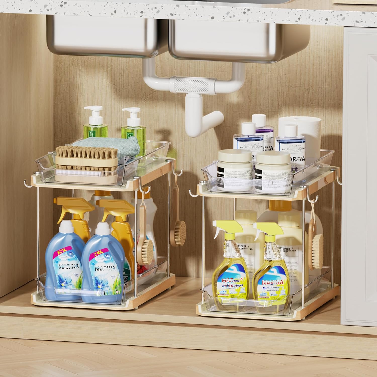 2 Tier Pull Out Organizer