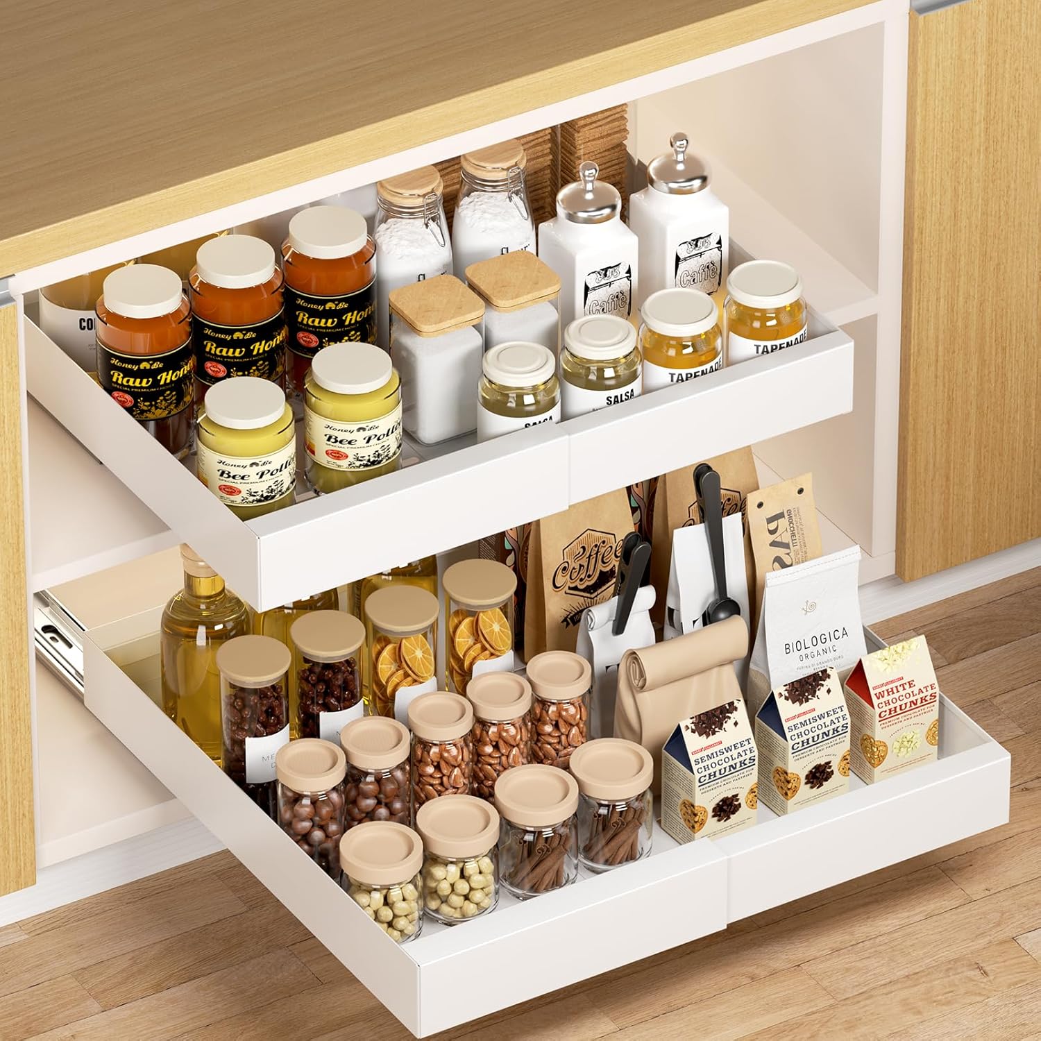 Expandable Pull Out Drawers – DELAMU