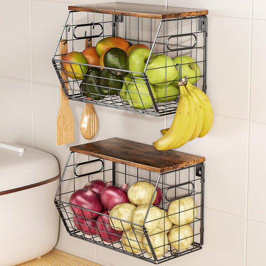 Stackable Metal Basket