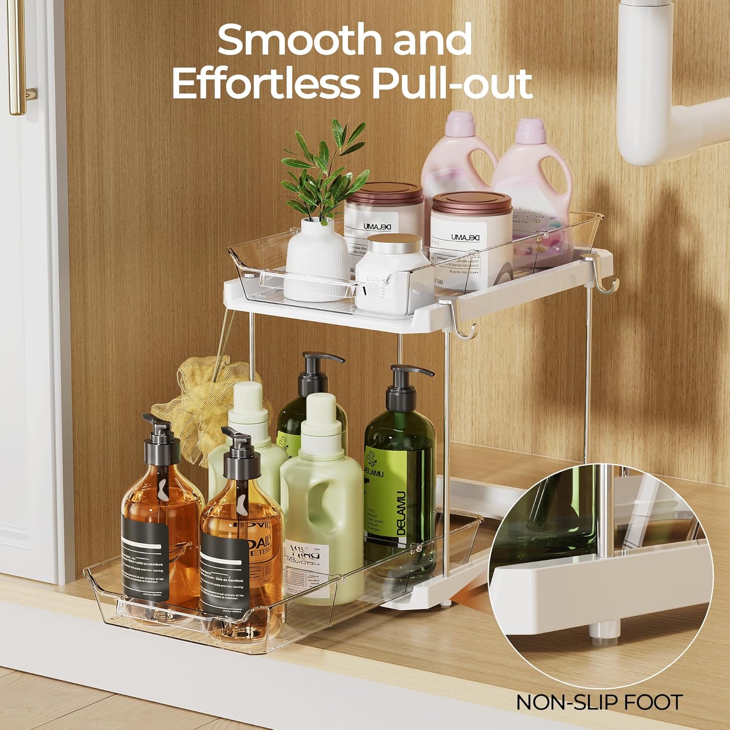 2 Tier Pull Out Organizer