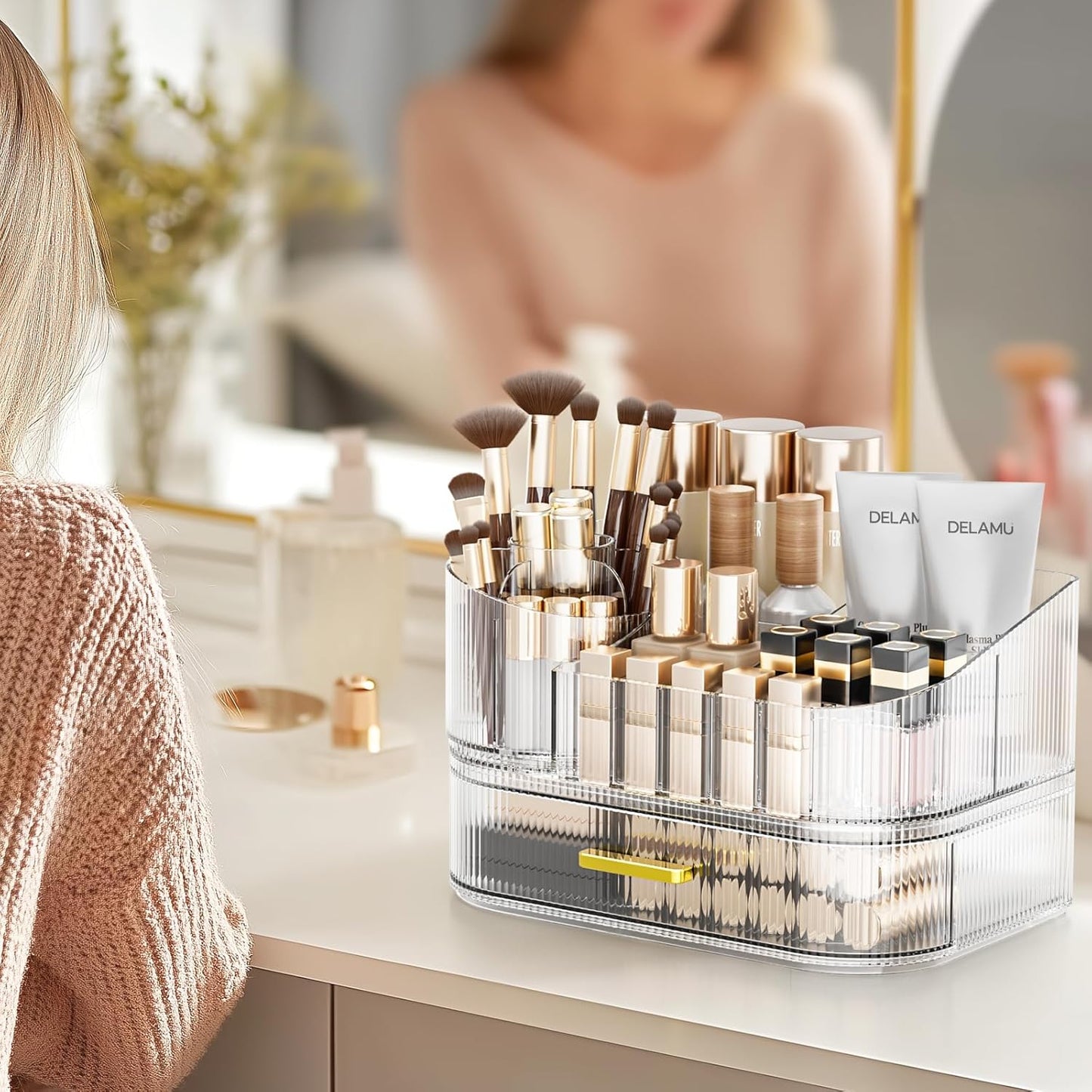 Rotating Makeup Organizer