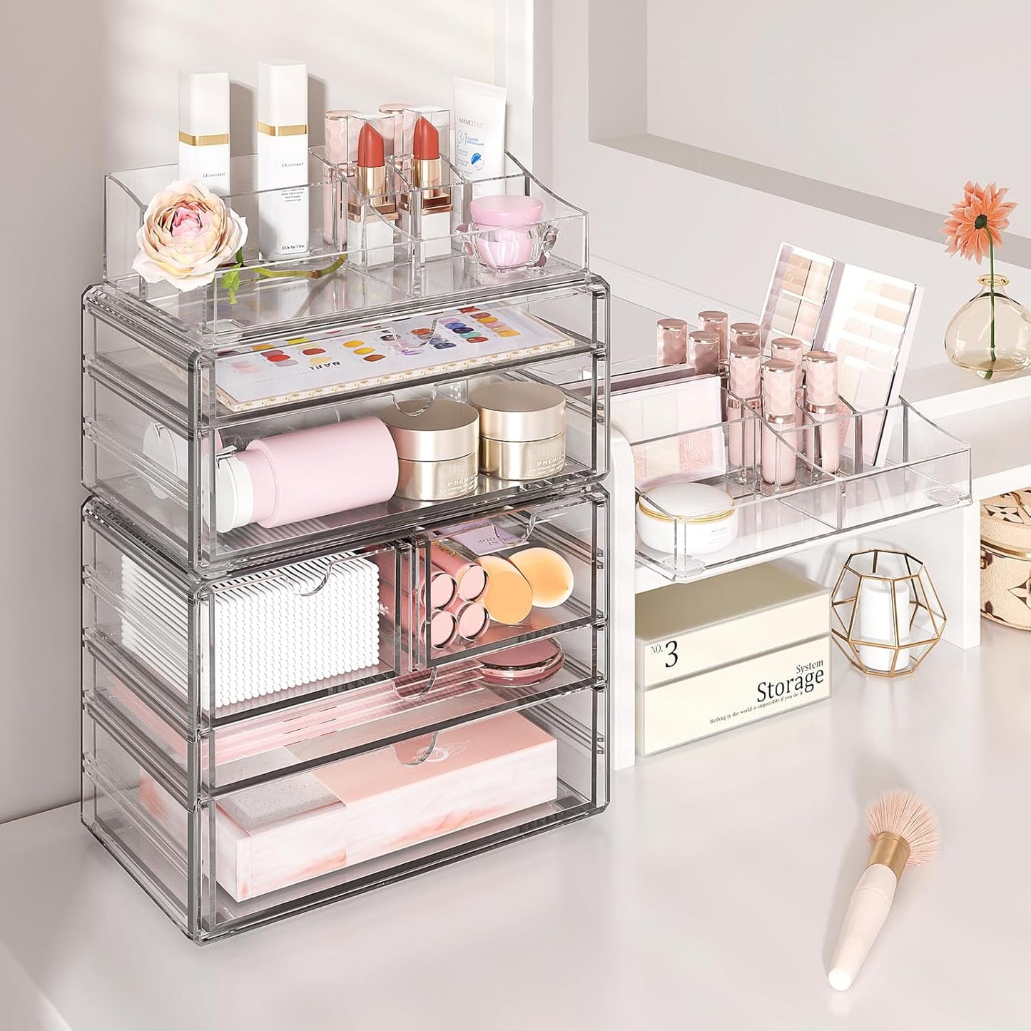 Clear Makeup Organizer