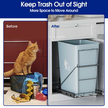 Load image into Gallery viewer, Pull Out Trash Can Under Cabinet
