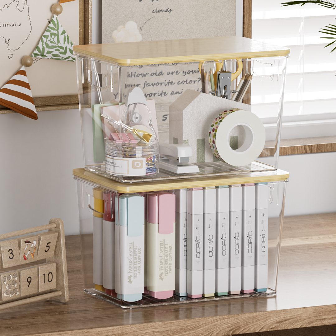 2 Set Clear Pantry Organizers