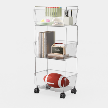 3-Tier Rolling Cart