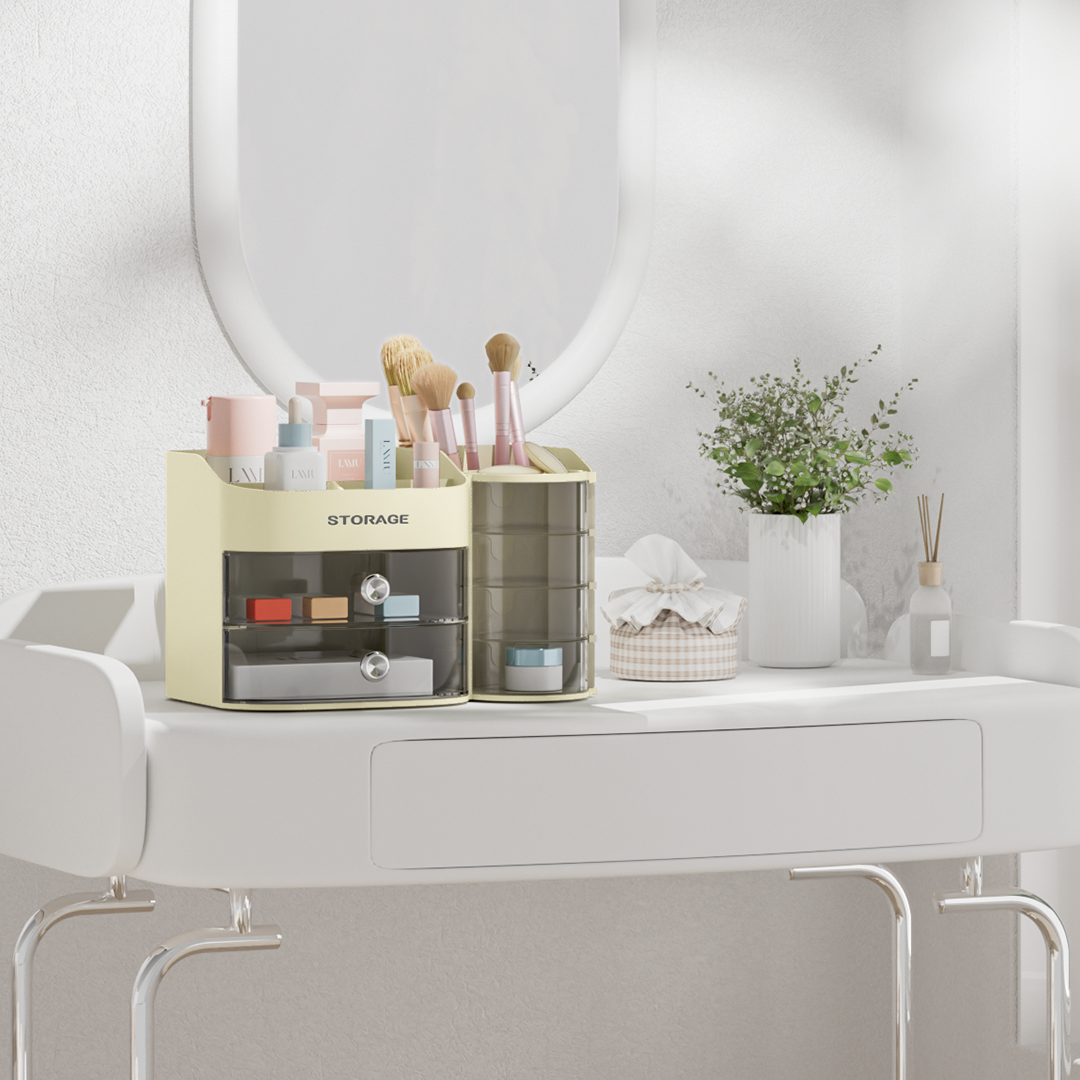 Makeup Organizer with Drawers