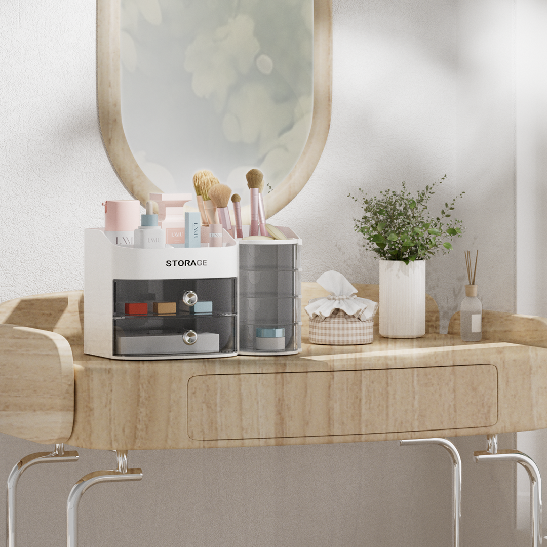 Makeup Organizer with Drawers