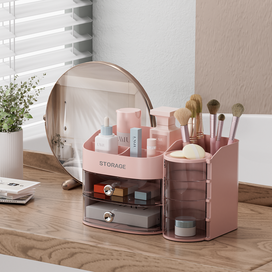 Makeup Organizer with Drawers